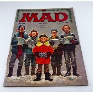 MAD Magazine #52 January 1960 [VG-] Vintage Classic Humor Funny Satire